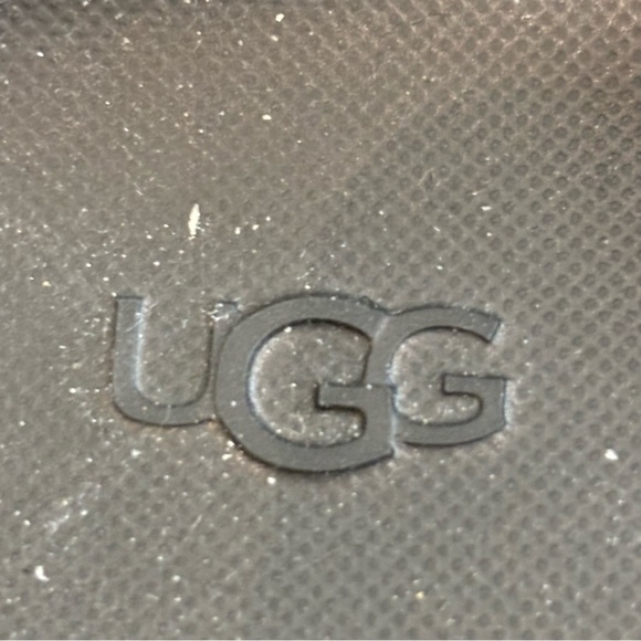 UGG Sz 9 Sport Yeah Puffer Detachable Logo Print Backstrap Slides Clogs Sandals - Picture 9 of 9